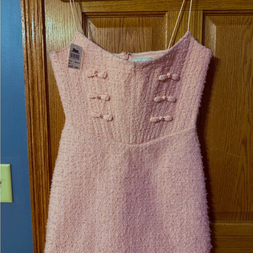NWT SAU LEE Andi Mini Tweed Dress - Picture 2 of 6